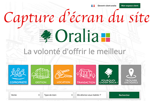 Créer un compte sur oralia.fr