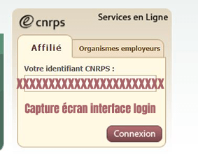 services en ligne cnrps